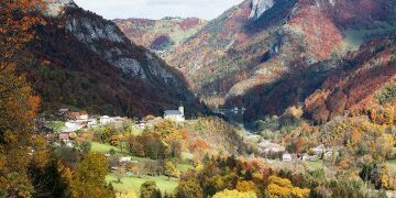 Automne - vue d'Urine
