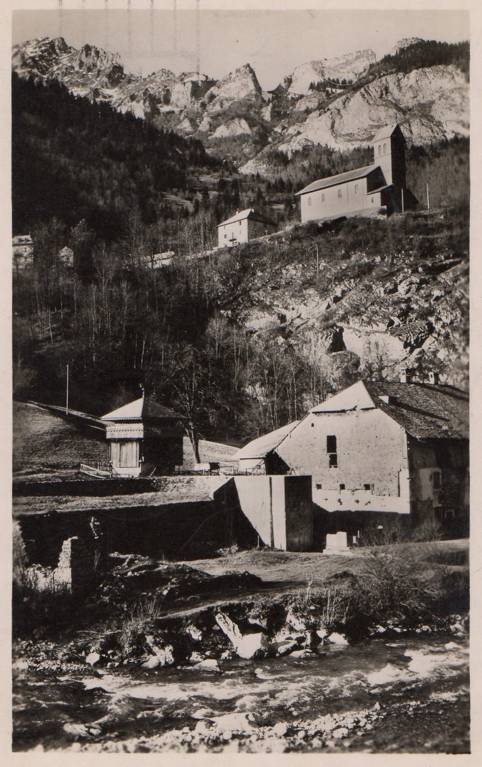 1952 - La dranse et pisciculture